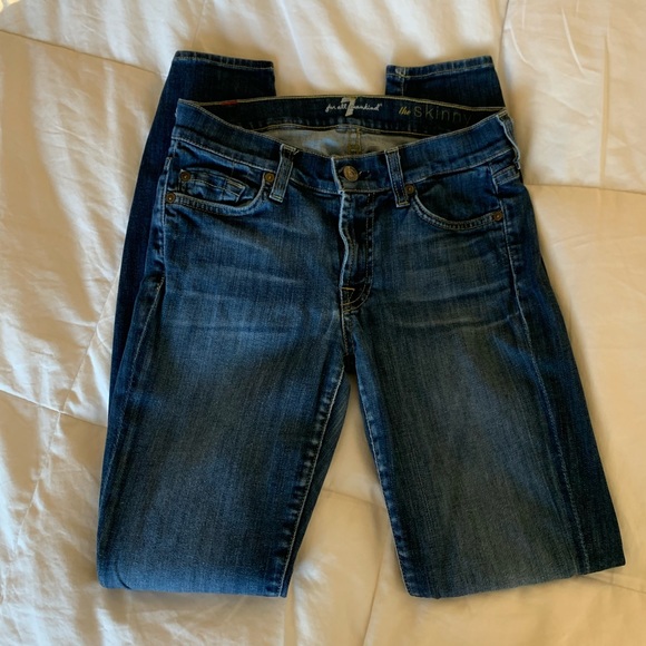 7 For All Mankind “The Skinny” Jeans - Picture 2 of 6